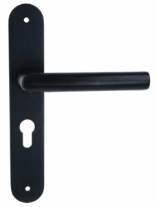 Deurkruk London op schild PC55 Zwart