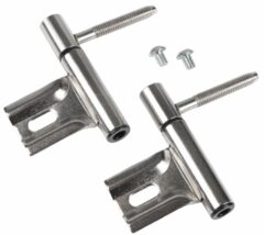 Starx insteekpaumelle voor polynorm kozijn vernikkeld 74.5 x 14 mm