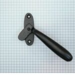 Raamboom ijzer zwart rechts