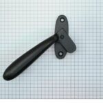 Raamboom ijzer zwart links