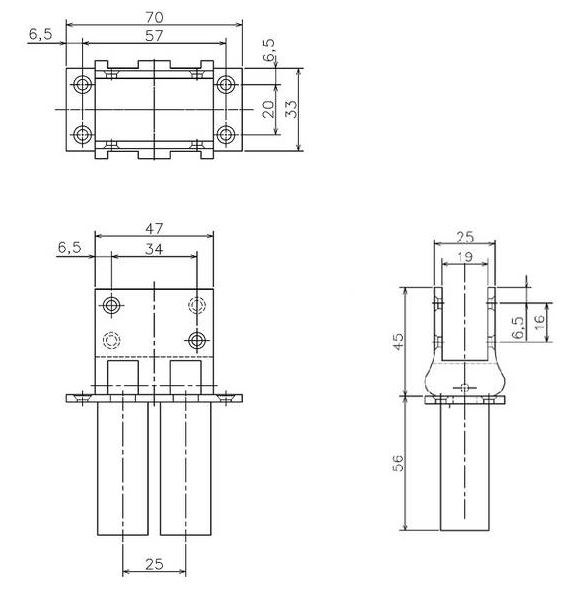 Deurveerscharnier HAWGOOD 4000-D nikkel 19-24 mm