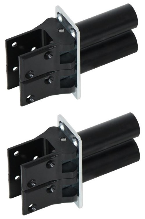 Deurveerscharnier HAWGOOD 4000-D kunststof zwart 19-24 mm