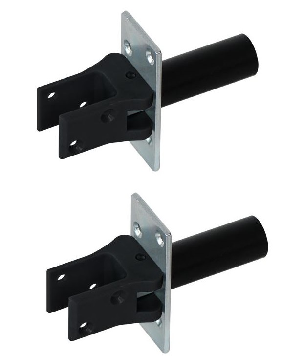 Deurveerscharnier HAWGOOD 4500-E kunststof zwart 25-30 mm