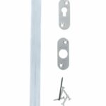 Dictator Inbouw Deursluiter Adjunct 2550 Afgerond RVS