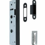 Magneet smal loopslot Met Zwarte Ronde Voorplaat
