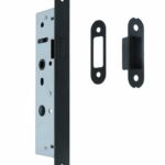 Magneet smal loopslot Met Zwarte Rechte Voorplaat