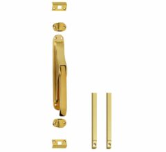 Set pomp-espagnolet inclusief stangenset 2x 1250mm messing gelakt