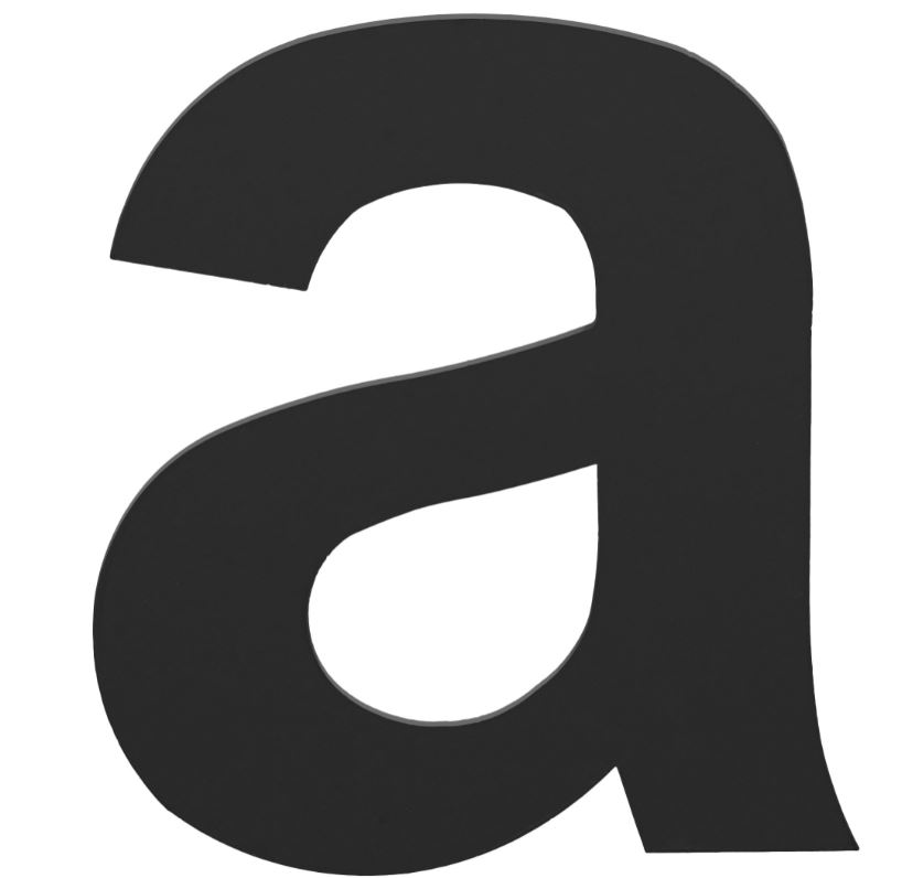 BASICS Huisnummer LBHN100-A Mat Zwart