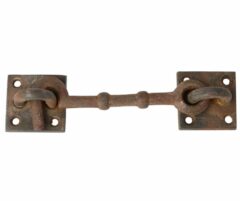 Deurhaak en vanger Rechthoek IJzer Geroest