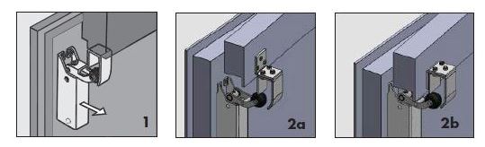 Dictator Deuropvanger type 1400 N20 Mat Chroom