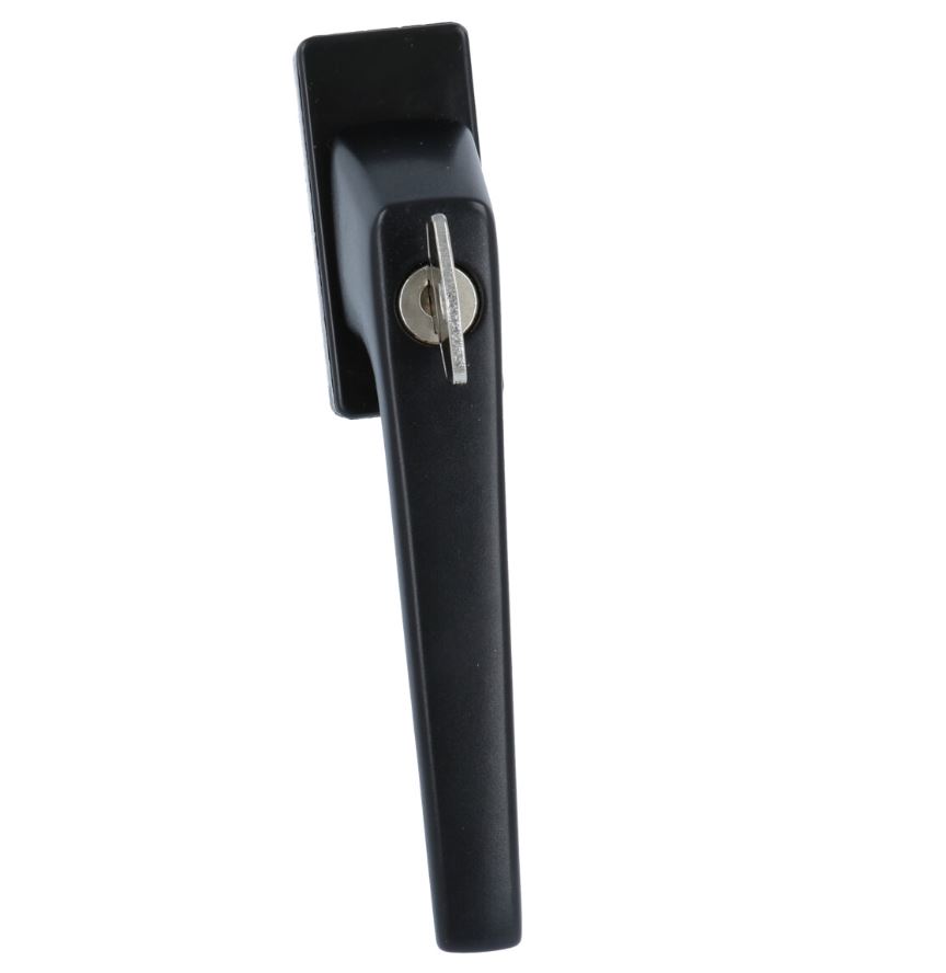 Mauer Raamkruk 710 Zwart afsluitbaar