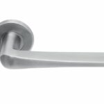 Deurkruk Basis Wig Massief RVS