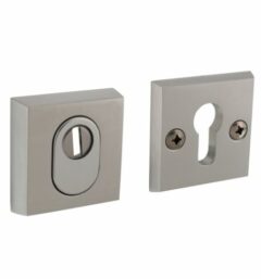 Intersteel SKG3 Veiligheid-rozet Vierkant met kerntrekbeveiliging Aluminium F1