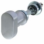 Knop WC-garnituur NUDA PURO Chroom Mat