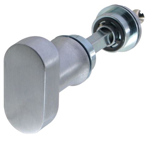 Knop WC-garnituur NUDA PURO Chroom Mat