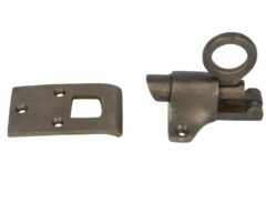 Raamknip messing verbronsd