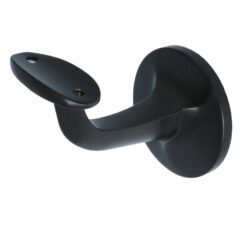 Leuninghouder Blind Hol Zadel Zwart