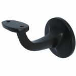 Leuninghouder Blind Vlak Zadel Zwart