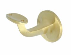 Leuninghouder Blind Hol Zadel Messing Mat Goud