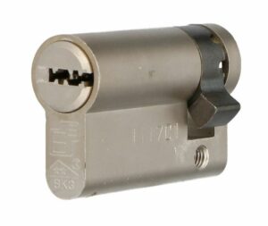 Enkele veiligheidscilinder S2 SKG** 40/10 Met Keersleutel