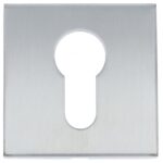 PC-Plaatje Vierkant 53x53x10 Mat RVS