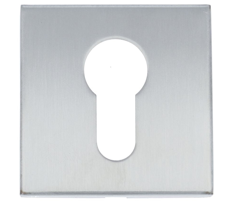 PC-Plaatje Vierkant 53x53x10 Mat RVS