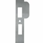 Mauer Sluitplaat 327 Rechthoekig DIN Links RVS