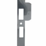 Mauer Sluitplaat 327 Afgerond DIN Links RVS