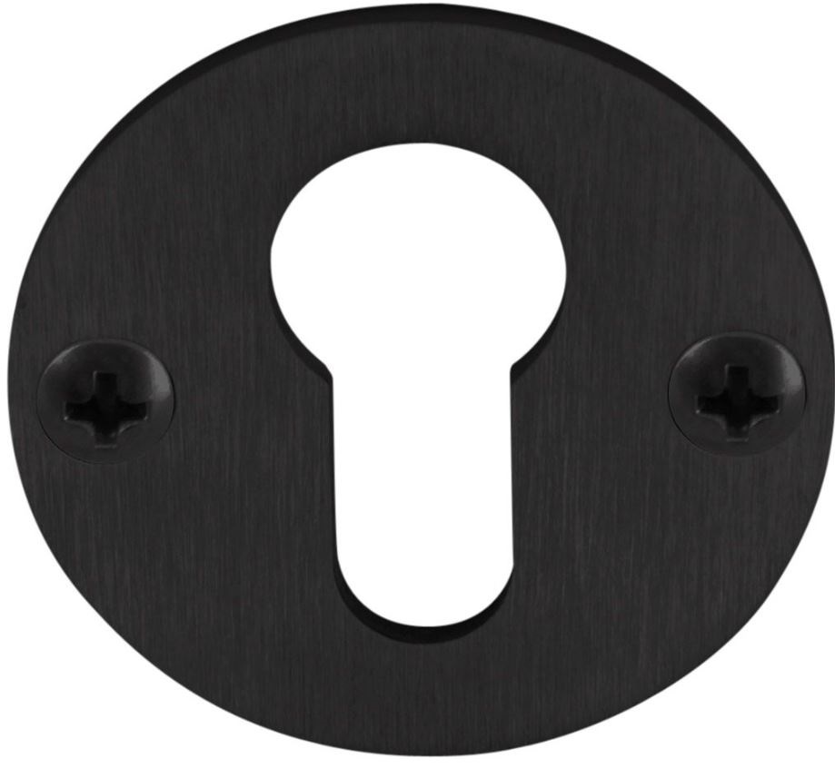 Cilinderplaatje PIET BOON PBY50IZ PVD Mat zwart