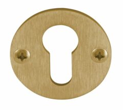 Cilinderplaatje PIET BOON PBY50IM PVD Mat Goud