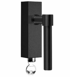 Draaikiepgarnituur PIET BOON PBL15-DKLOCK PVD Mat Zwart