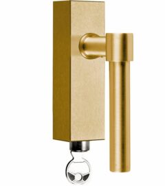 Draaikiepgarnituur PIET BOON PBL15-DKLOCK PVD Mat Goud