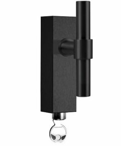 Draaikiepgarnituur PIET BOON PBT15-DKLOCK PVD Mat Zwart