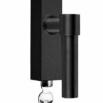 Draaikiepgarnituur PIET BOON PBL20-DKLOCK PVD Mat Zwart