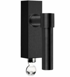 Draaikiepgarnituur PIET BOON PBL20-DKLOCK PVD Mat Zwart