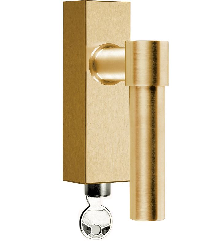 Draaikiepgarnituur PIET BOON PBL20-DKLOCK PVD Mat Goud