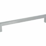 Greep Vierkant Smal RVS-Look 160 mm