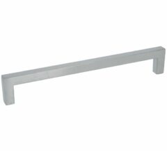 Greep Vierkant Smal RVS-Look 160 mm