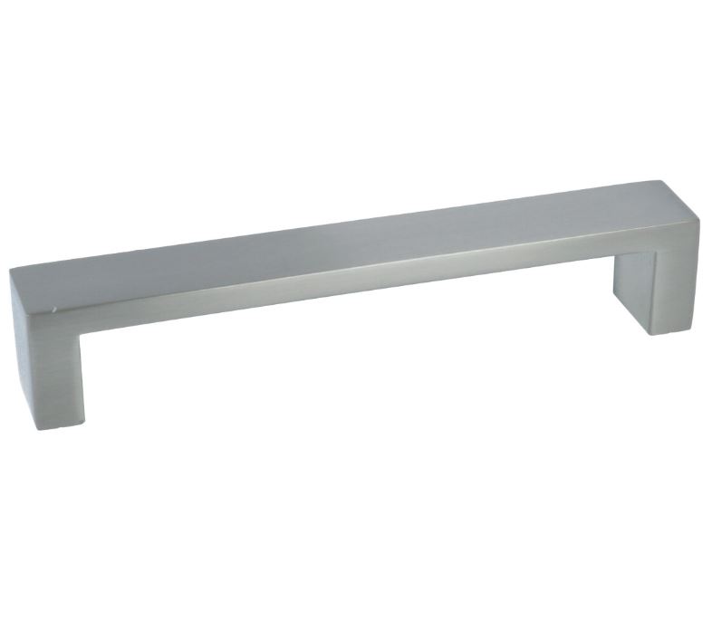 Greep Recht rvs-look 128 mm