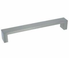 Greep Recht rvs-look 160 mm