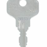 Losse sleutel nr. 2W153 voor Hoppe sluitingen