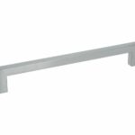 Greep Vierkant Smal RVS-Look 128 mm