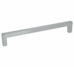 Greep Vierkant Smal RVS-Look 128 mm