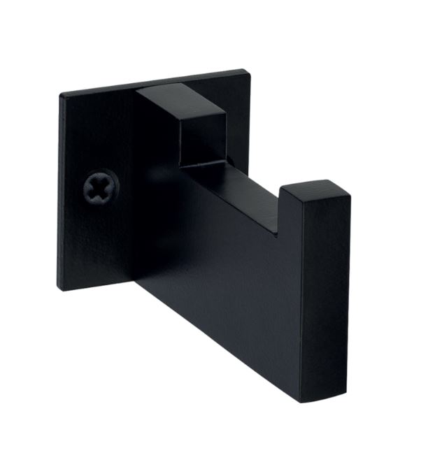 Haak SLIM Aluminium Zwart