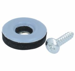 Teflon Glijder 22 mm met Boring 5 mm