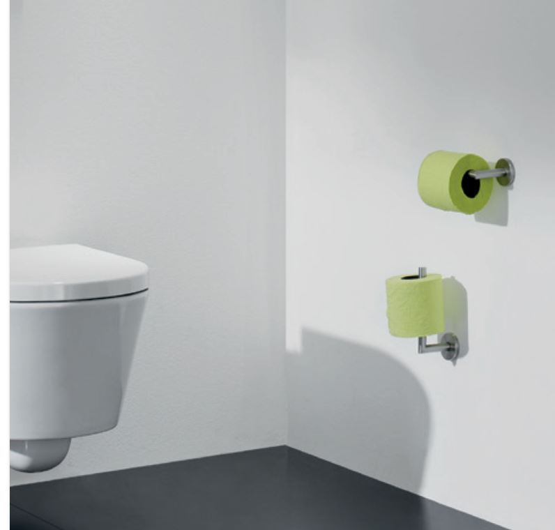 WC-rolhouder ANGLE RVS