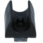 Zelfklemmende Sleebuisdop met Vilt 15-16 mm Zwart