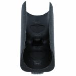 Zelfklemmende Sleebuisdop lang met Vilt 15-16 mm Zwart