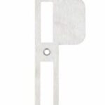 Nemef Sluitplaat Rechts Rechthoekig