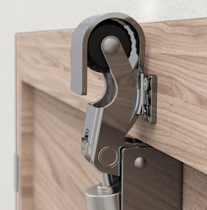 Dictator Deuropvanger 1000 Nikkel met Haak 1011